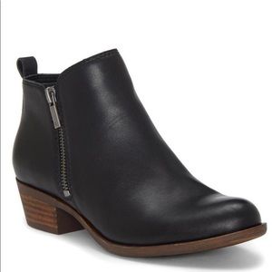 Lucky Brand Basel Ankle Booties Black Boots